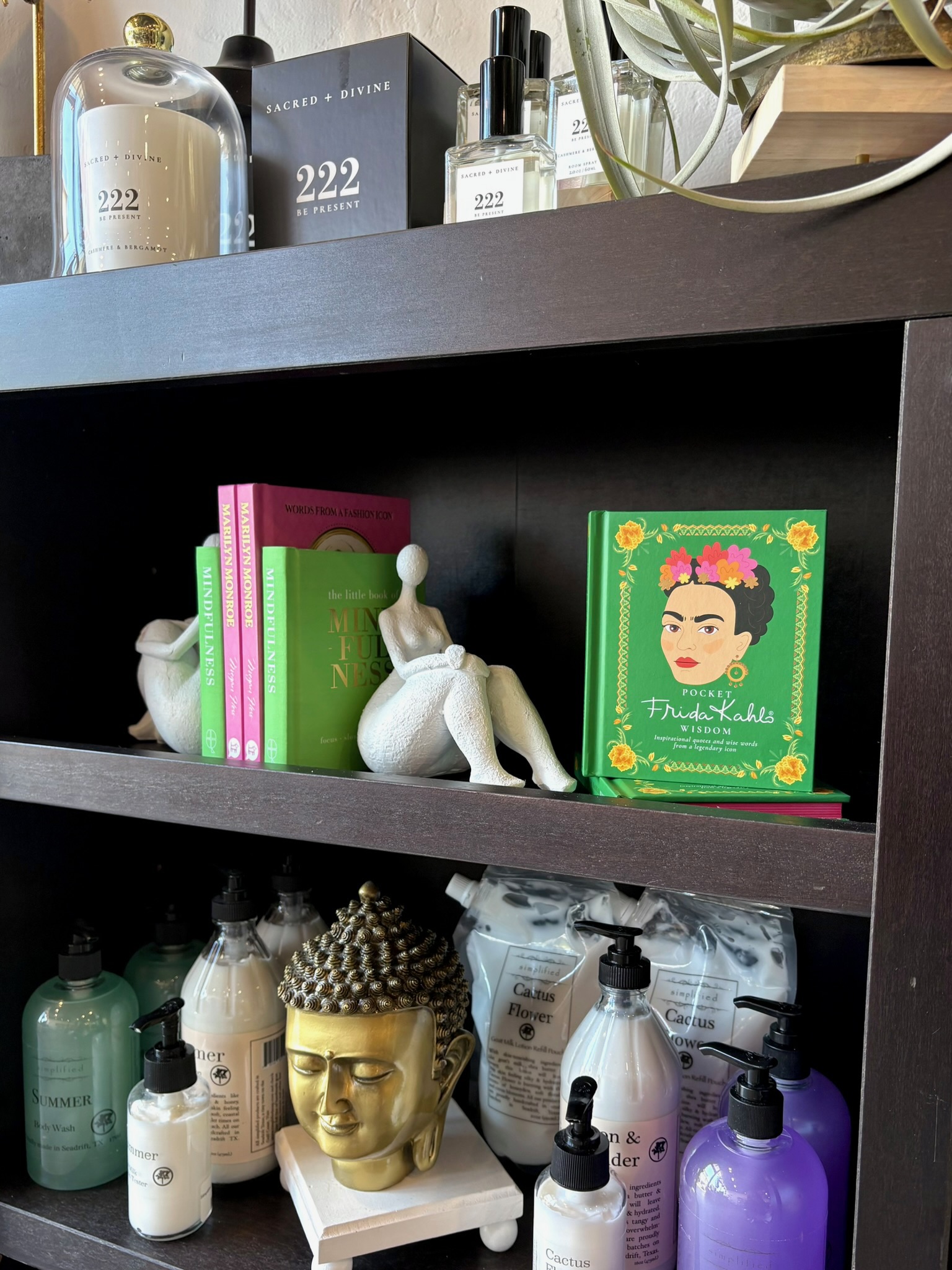 Array of boutique gift items